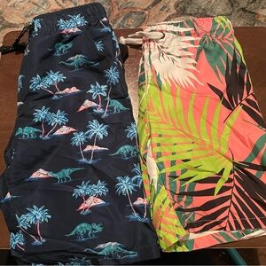 Tropical Adventure Kids' Swim Trunks Set